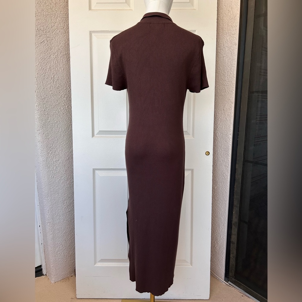 House Of Harlow 1960 Knit Maxi Dress Short Sleeve Size XL - Picture 4 of 8